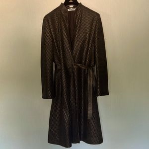 Jil Sander Leather Jacket, Size 38